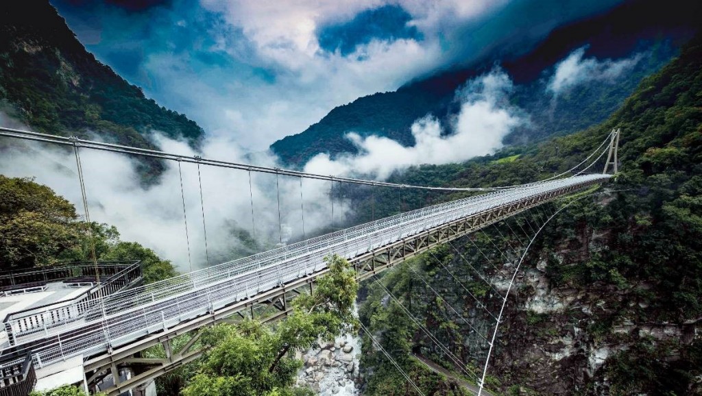 山月吊橋。(照片來源：內政部營建署)