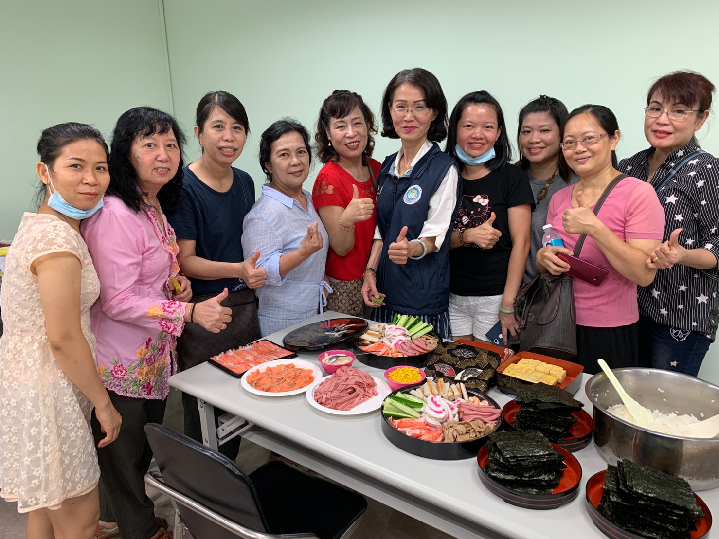 盂蘭盆節新住民共襄盛舉體驗日本文化(移民署基隆市服務站提供)