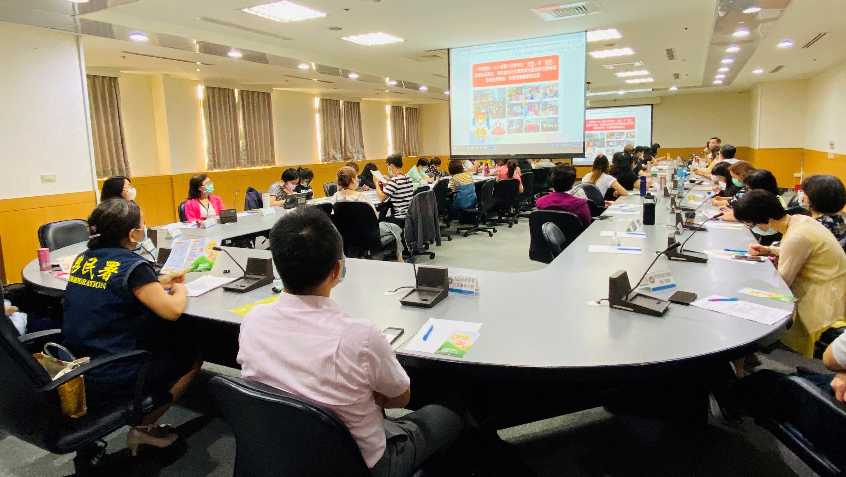 介紹新住民免費電腦課程(移民署桃園市服務站提供)