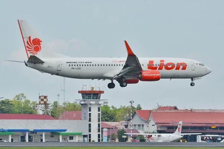 Ilustrasi: Pesawat Lion Air (KOMPAS)