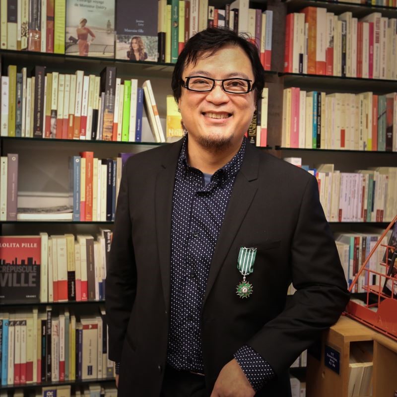 Pemenang Penghargaan Kebudayaan Prancis Taiwan ke-25 : Wu Kun-yong. Sumber : Kementerian Kebudayaan
