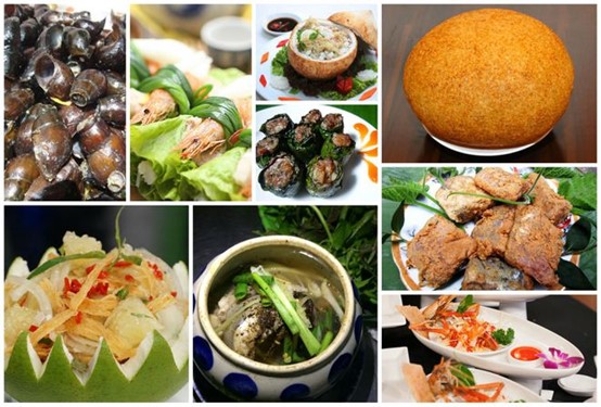 Những món ăn ngon luôn là Ẩm thực của người Việt có vô vàn những món ăn ngon và đặc sắc. (Ảnh: trích dẫn từ báo Thanh Niên)