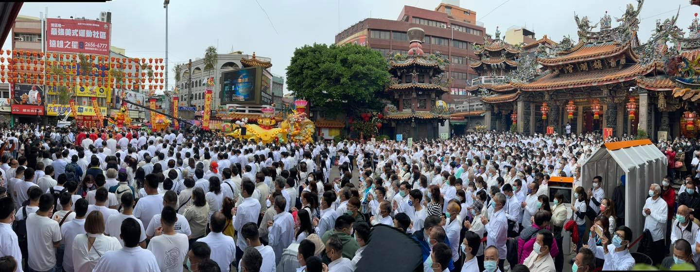 祈雨法會。　圖／翻攝自大甲鎮瀾宮