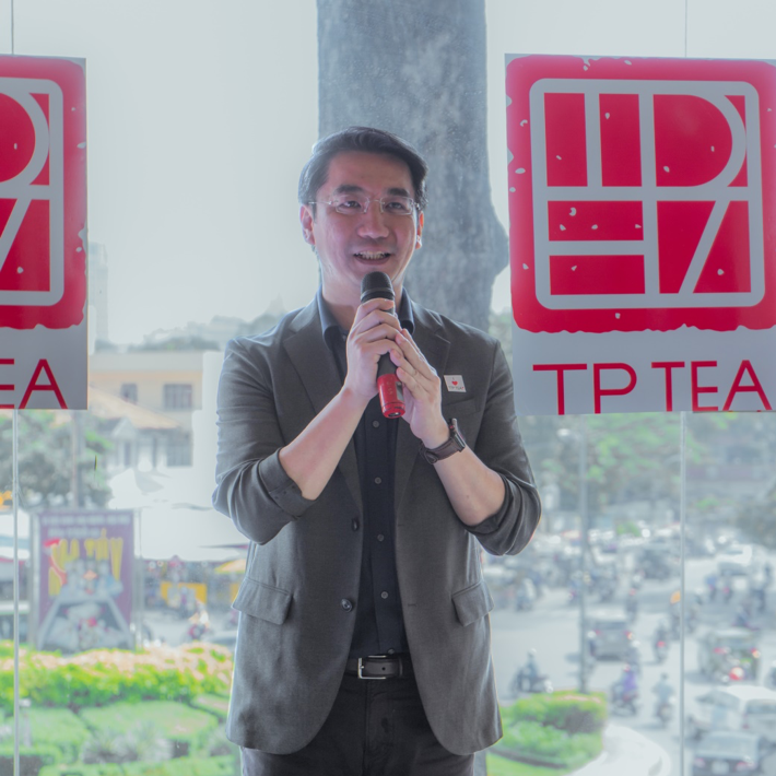 Ông James Liu – CEO của TP TEA Đài Loan. (Ảnh: trích dẫn từ trang Brands.vn)