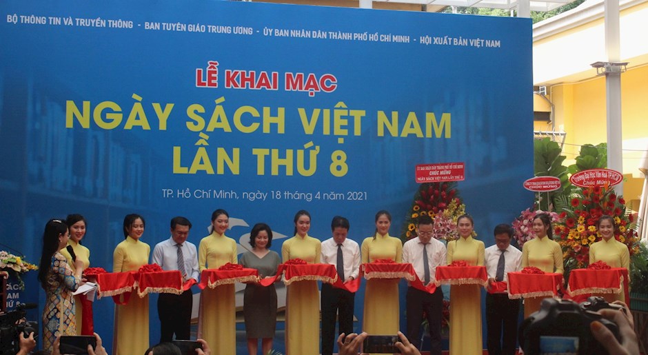 Tưng bừng các hoạt động Ngày Sách Việt Nam tại TP Hồ Chí Minh. (Ảnh: trích dẫn từ webside Đảng bộ thành phố Hồ Chí Minh