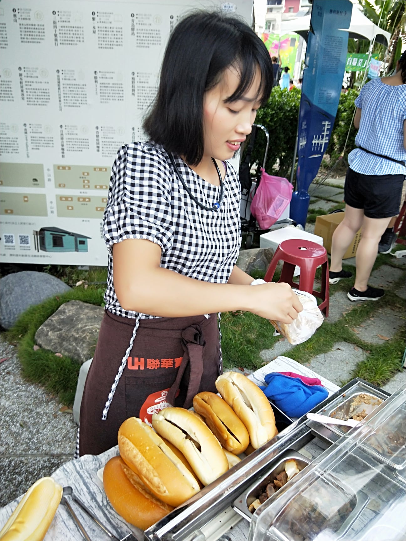 越南手工法式麵包攤位－段氏秋香。　圖／取自WOW 新住民市集 110年屏東縣多元文化創意市集臉書