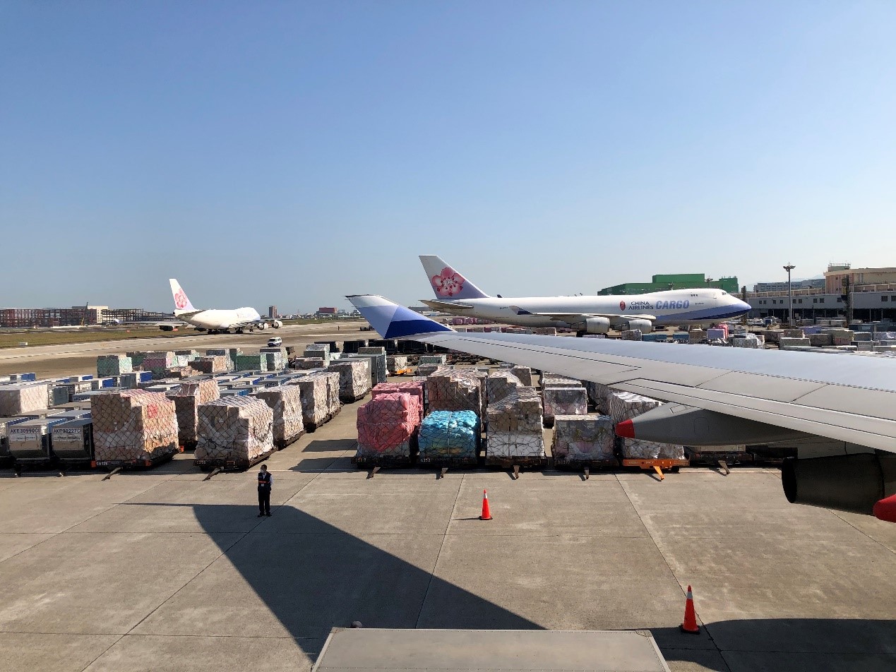 桃機國際航空貨運量中排名為全球第4　圖／桃園國際機場股份有限公司提供