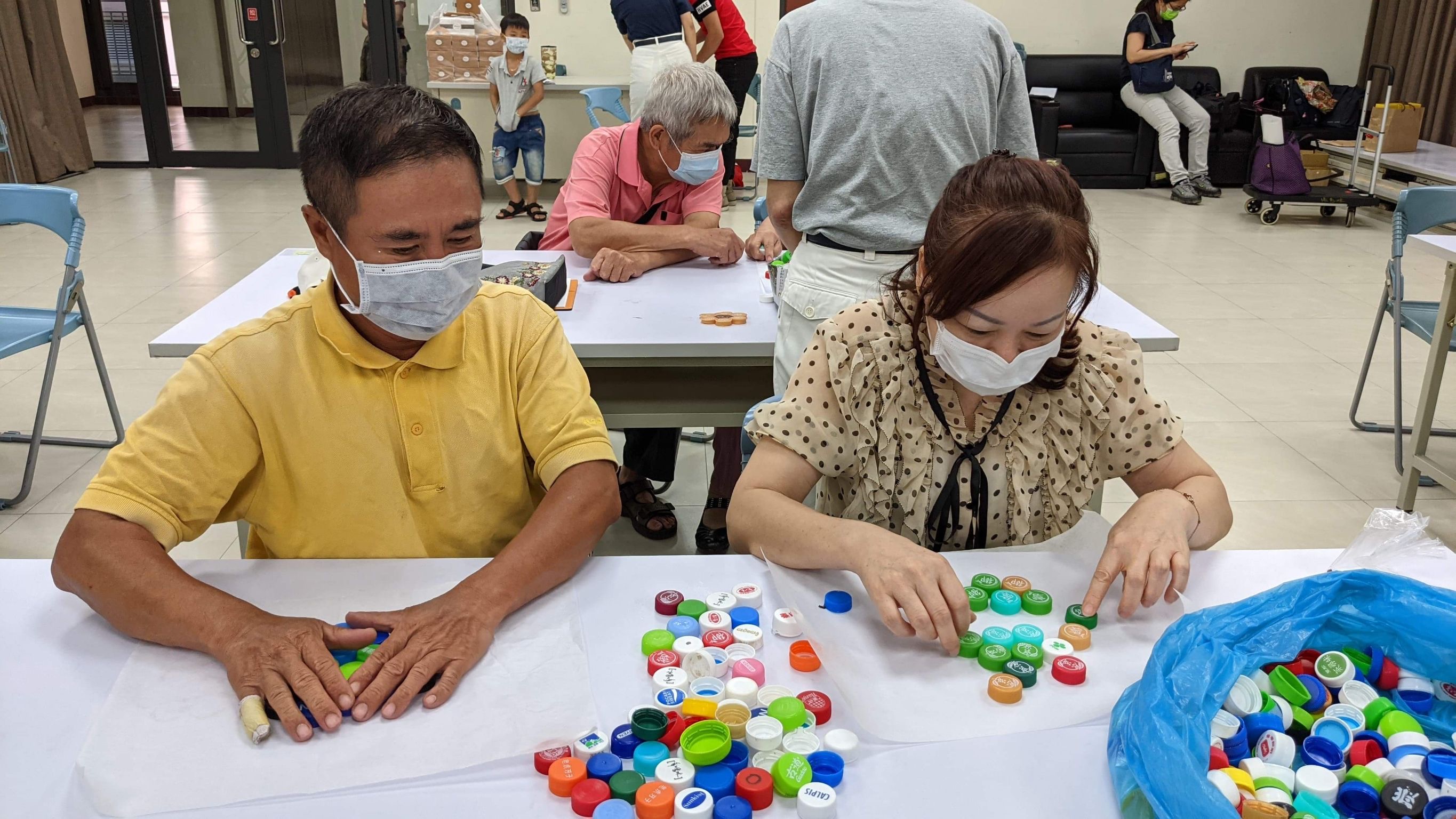 移民署台中市第一服務站慈濟環保宣導活動	圖／台中市第一服務站提供