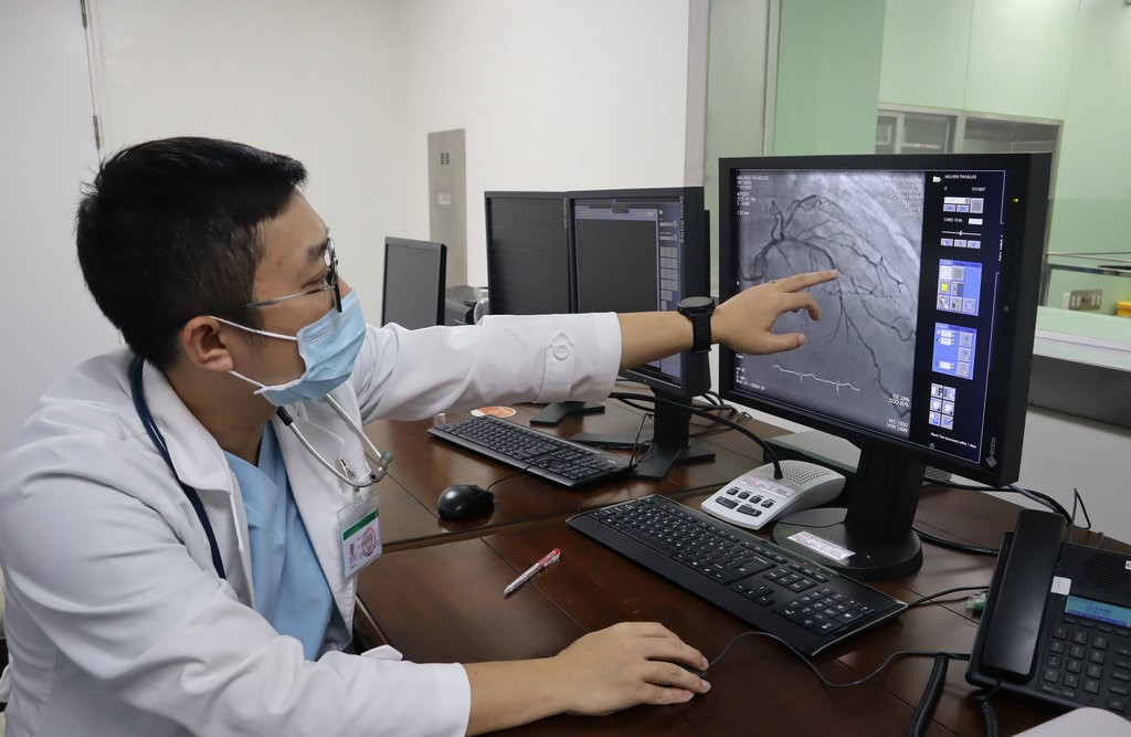 疫情升溫導致台商跨海求診難，越南「台資醫院」住院率增5成。 圖／越南平陽省台灣商會提供
