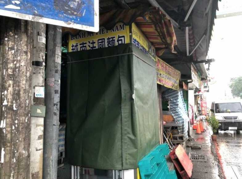 Tiệm bánh mỳ Việt Nam tại Đào Viên bị đình chỉ kinh doanh sau khi để xảy ra vụ việc hàng trăm người bị ngộ độc. (Ảnh: Cục Y tế Đào Viên)