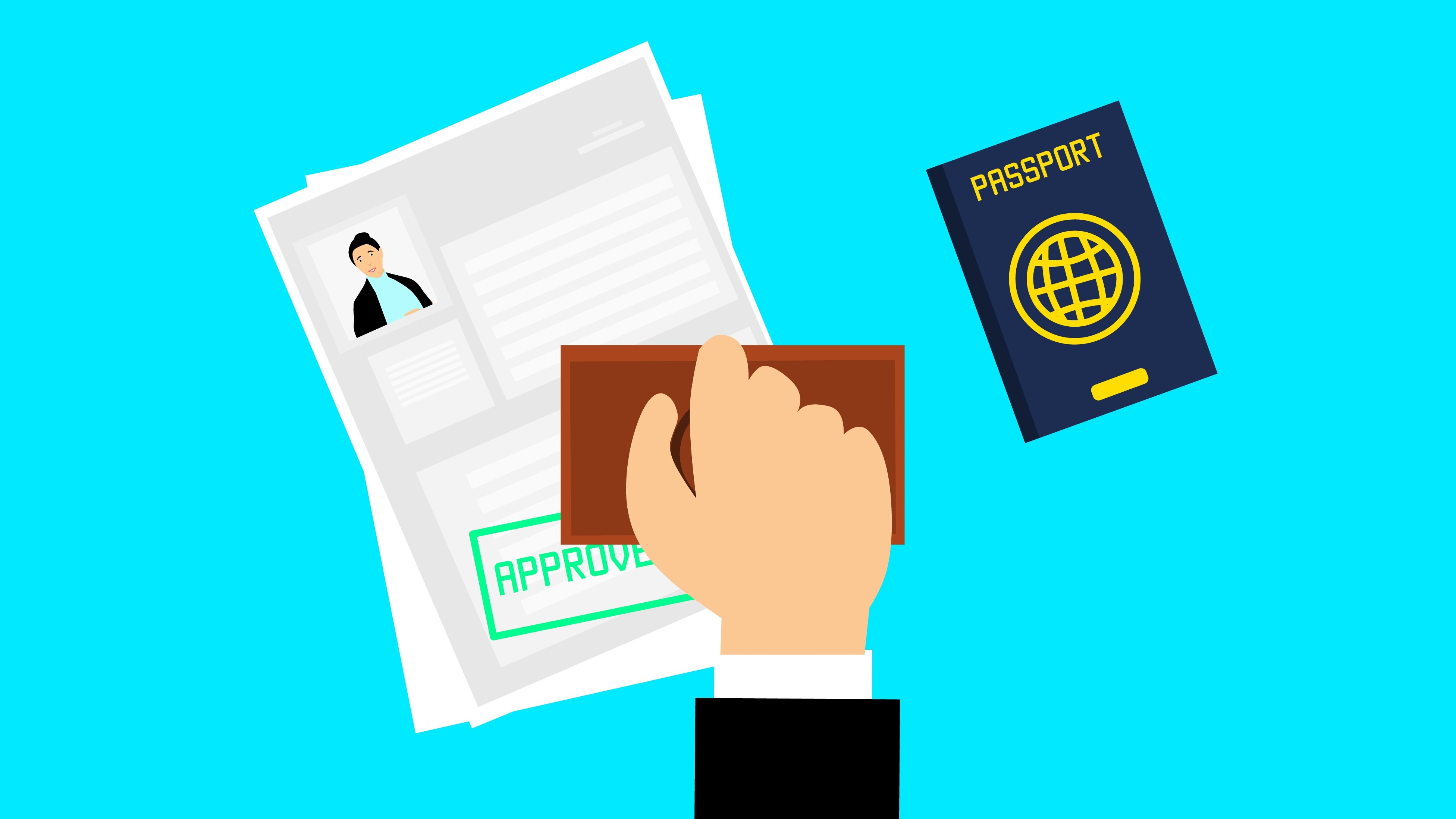 移工因居留證即將到期，透過仲介公司協助至移民署換發居留證。 圖／翻攝自Pixabay圖庫