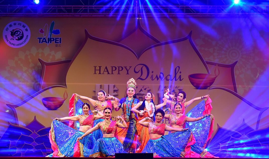 The India-Taipei Association recently held a Diwali celebration in Taipei.  Photo reproduced from ITA Facebook