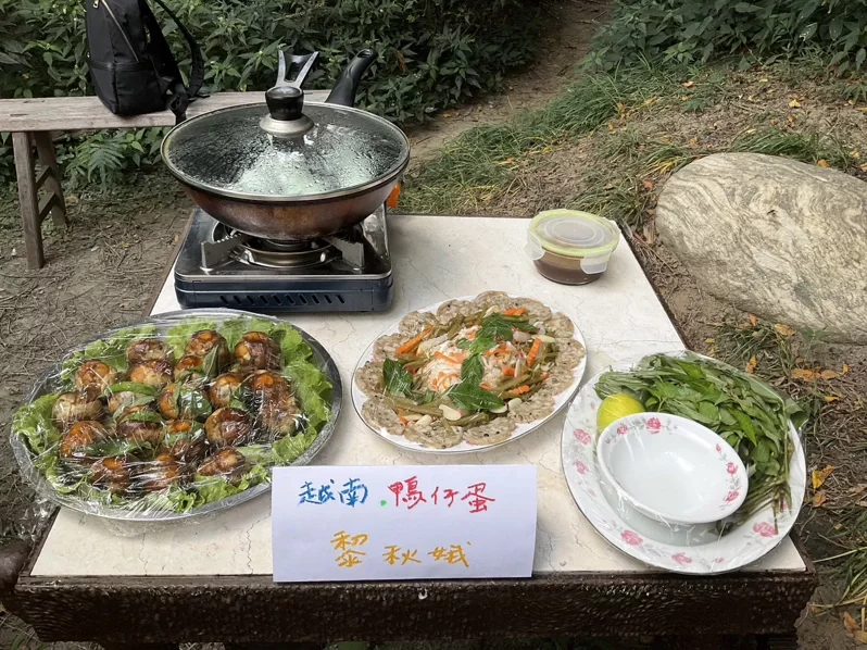 Huwei Salon Yunlin baru-baru ini mengadakan acara mencicipi makanan pemulihan pasca melahirkan.  (Sumber foto : 王麗萍)