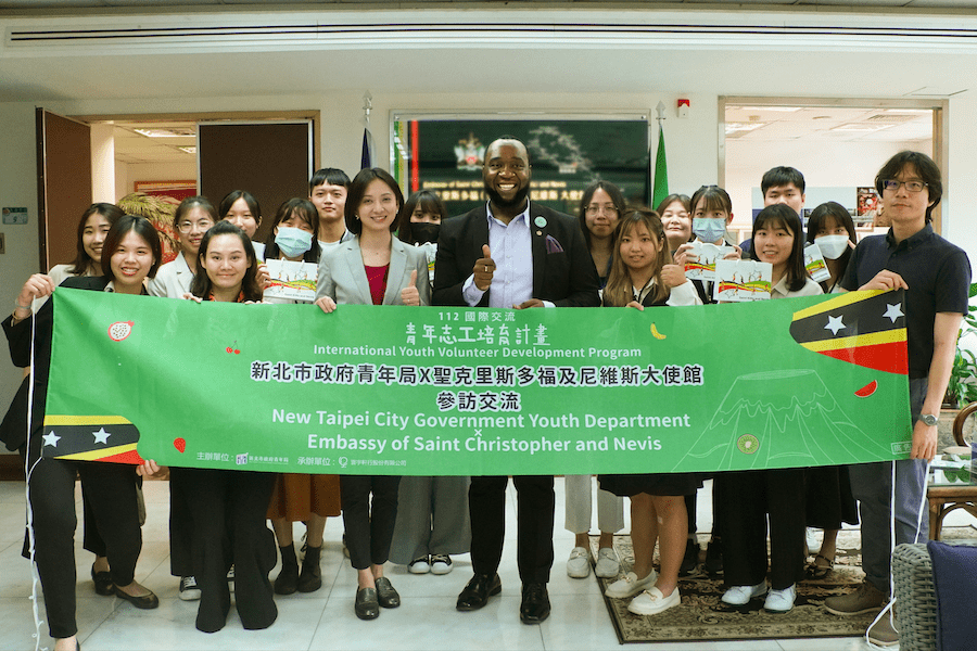 International Exchange Youth Volunteer Training Program o broadens young people’s international horizons.   Photo provided by New Taipei City Government Youth Department