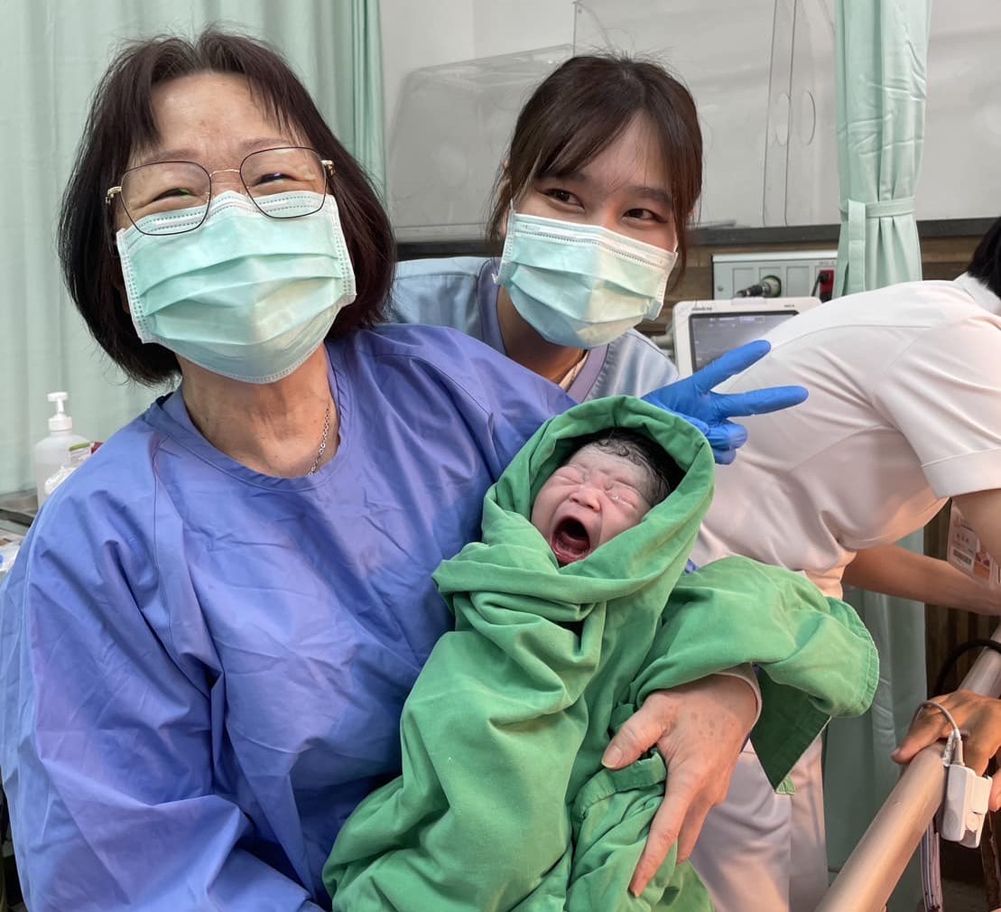 泰籍孕婦緊急就醫順利產下一名男嬰  圖／翻攝自雲林基督教醫院臉書