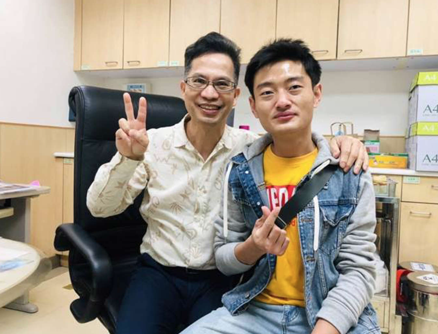 Taiwan International Medical Helps Overseas Chinese from Myanmar recover from scoliosis.  Photo provided by China Medical University Hospital