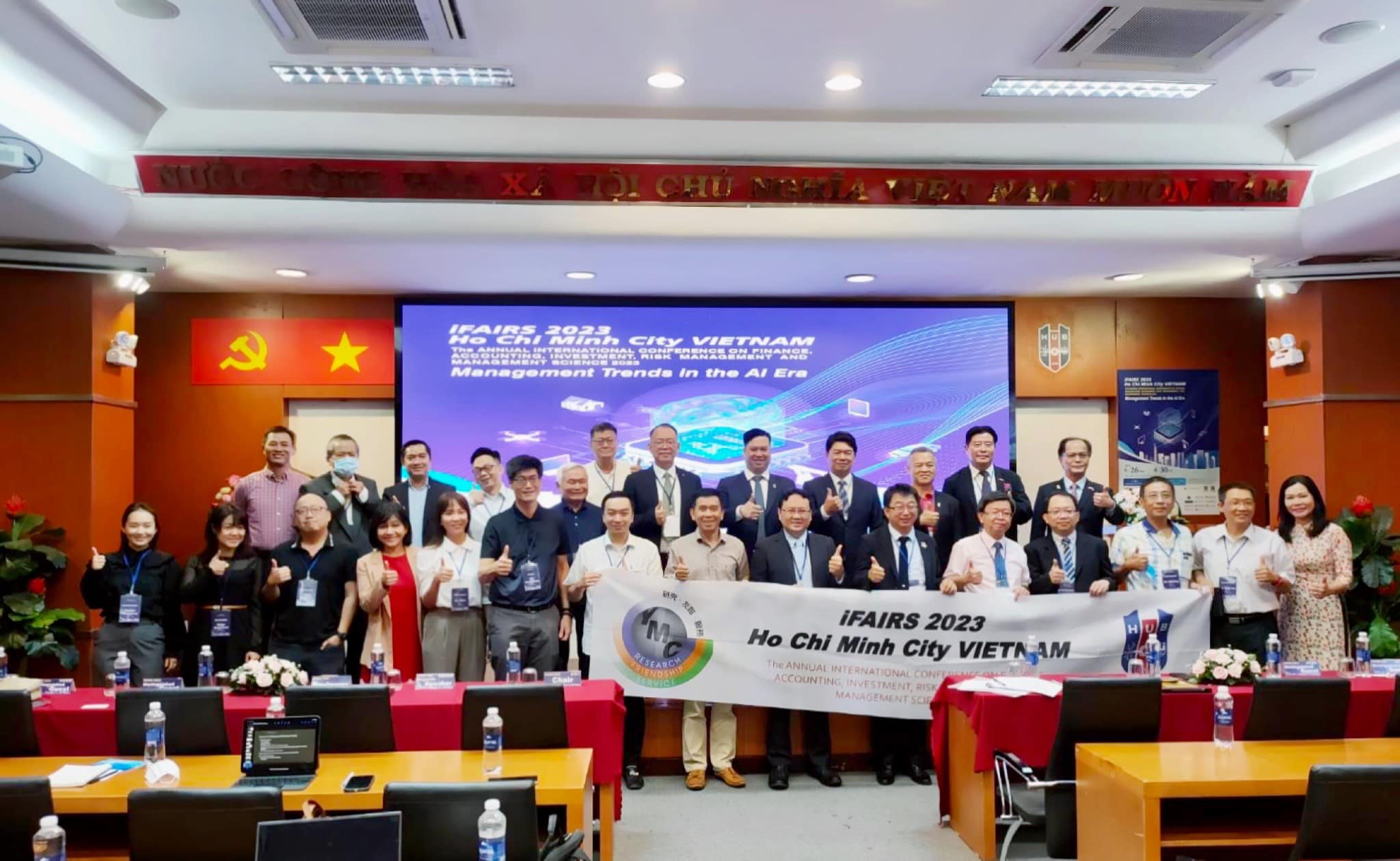 “Tọa đàm doanh nghiệp trẻ 2023” được tổ chức tại thành phố Hồ Chí Minh. (Ảnh: Lấy từ Facebook “張三丰”)