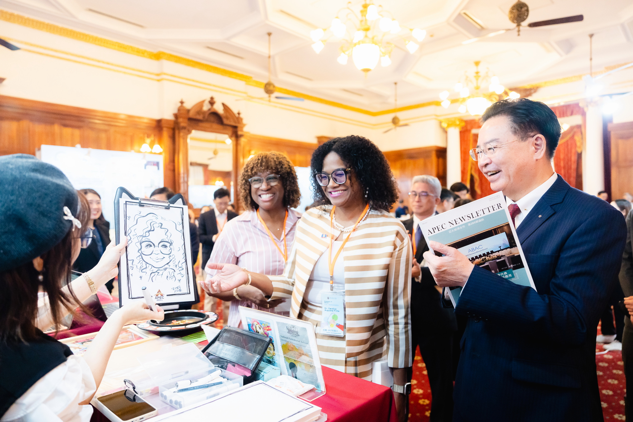 Taiwan highlights the results of Taiwan Can Help spirit on International Organizations Day exhibition.   Photo provided by Ministry of Foreign Affairs (MOFA)