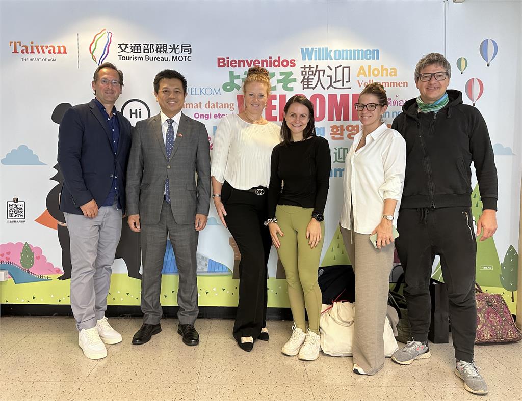 奧地利國會下議院議員來台灣參訪 圖／中華民國外交部提供