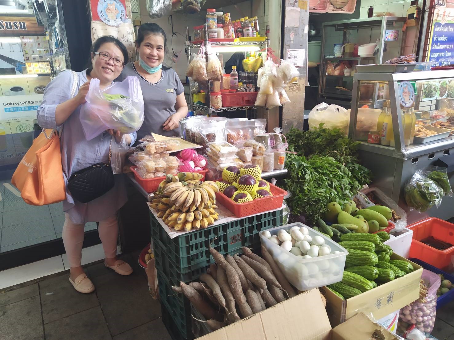 Hàng rau quả nhỏ bé nhưng chất chứa ý nghĩa to lớn của di dân mới Việt Nam tại Đài Trung