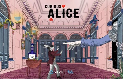 愛麗絲VR藝術特展 來高雄捷運體驗夢遊仙境