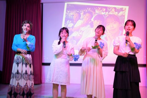 國立成功大學華語中心舉辦我是歌手唱歌比賽，歡迎外籍學生參加 圖／成功大學華語中心提供