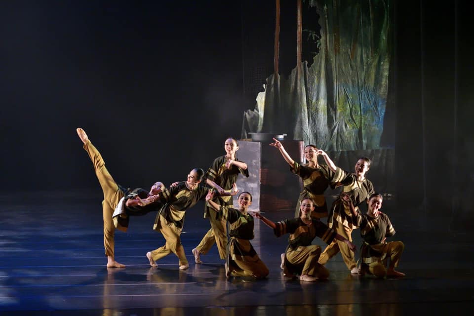 桃園市的傑出演藝團隊「敦青舞蹈團」，帶來許多在地文化的表演 圖／翻攝敦青舞蹈團臉書