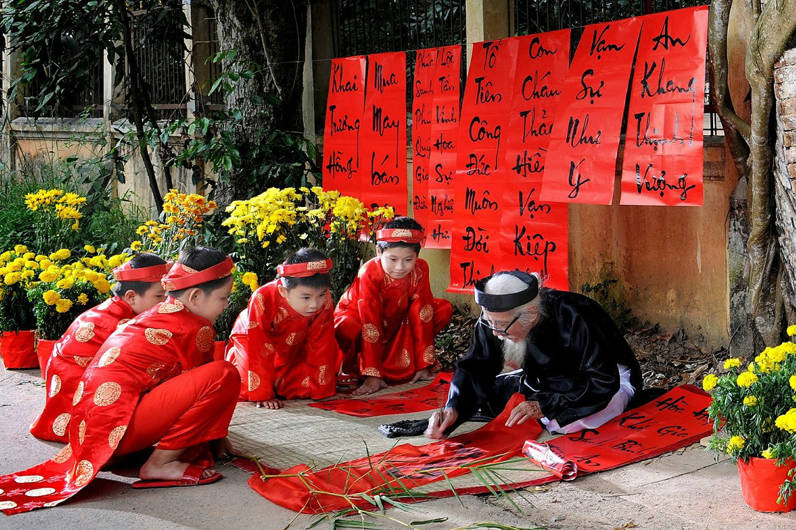 越南人新春求字習俗 祈求整年好運勢