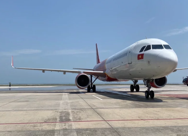 Hãng hàng không Kim Môn hợp tác với Vietjet mở chuyến bay thẳng đến Đà Nẵng (Việt Nam). (Ảnh: Lấy từ Facebook yesradio)