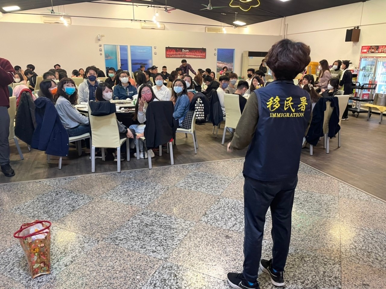 NIA Yunlin County Service Center reminds foreign student to be cautious at part-time jobs during Spring Festival. Picture reproduced from Yunlin County Service Center