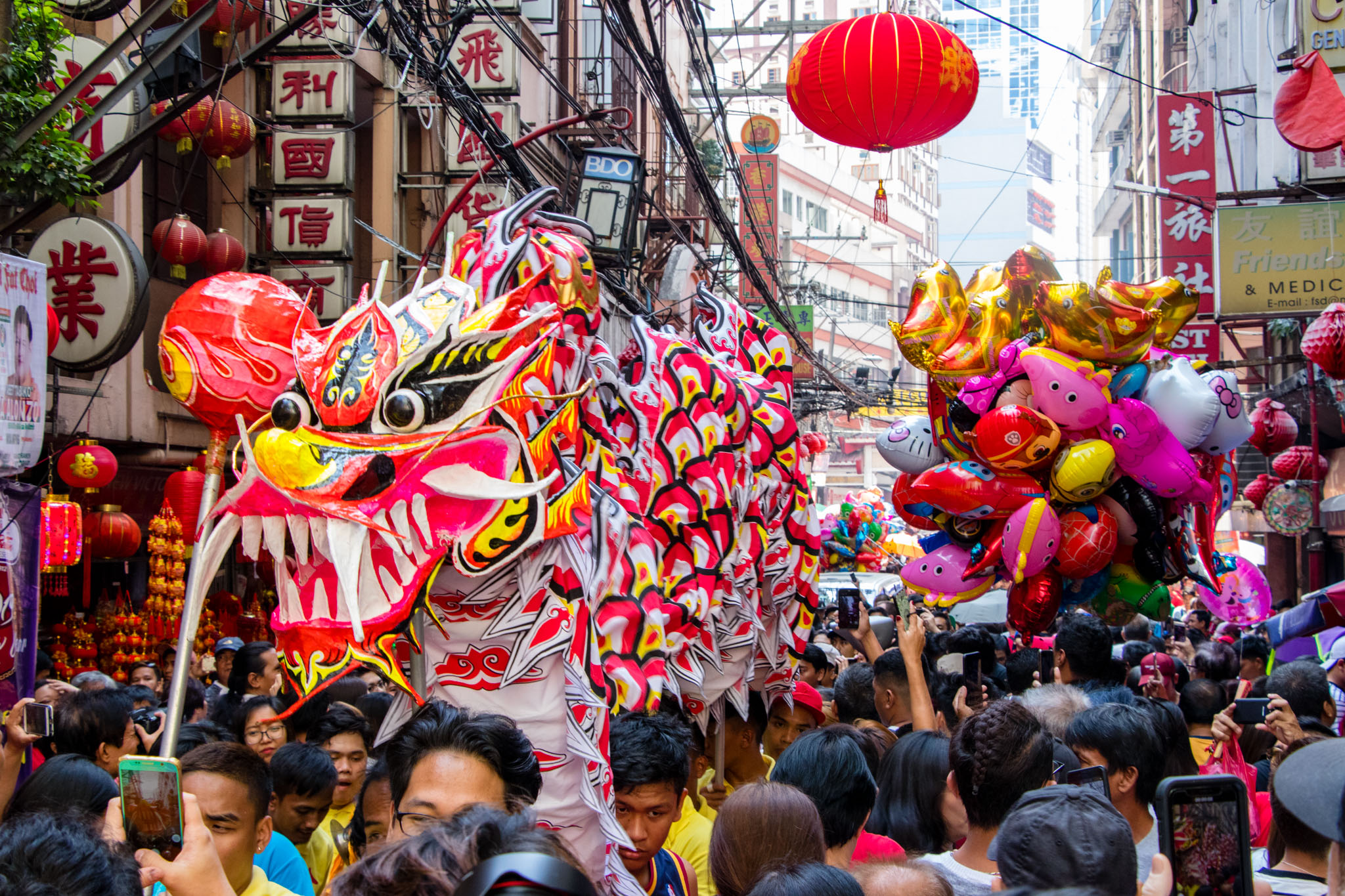 馬尼拉唐人街春節充滿年味。 圖／翻攝自Pixabay圖庫