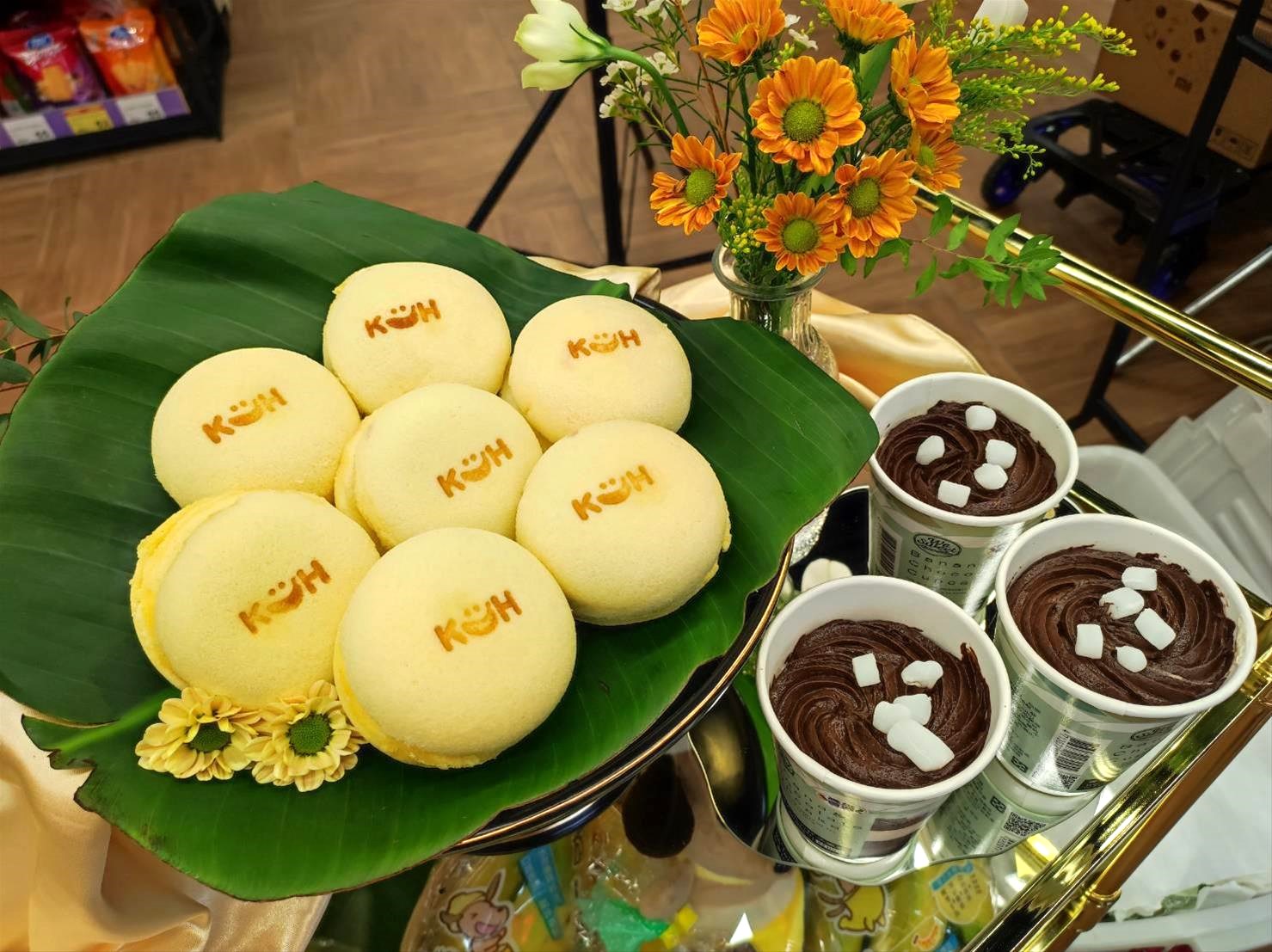 Biro Pertanian mengundang pembuat roti peraih berpengalaman dunia untuk mengubah pisang Kaohsiung menjadi kue yang lezat. (Sumber foto : Biro Pertanian Kota Kaohsiung)